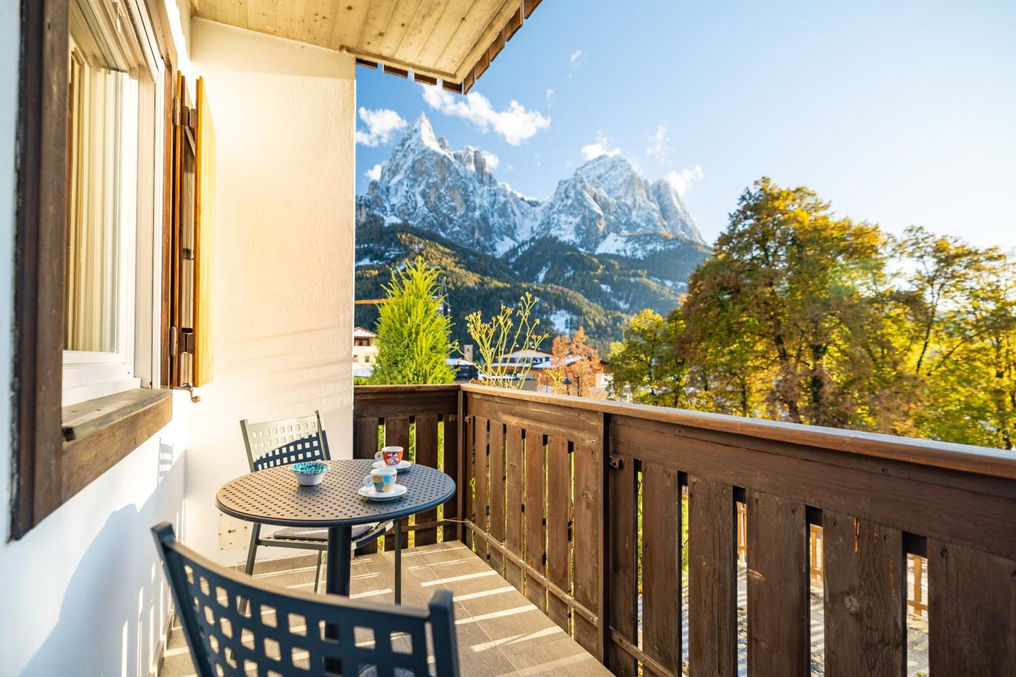Apartment Bellevue Seis Siusi Bagian luar foto